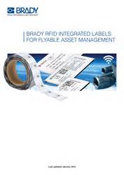 BRADY RFID INTEGRATED LABELS FOR FLYABLE 